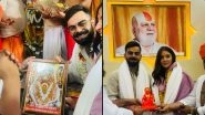 Anushka Sharma, Virat Kohli Seek Blessings at Ayodhya's Hanuman Garhi Temple (See Pics and Video)