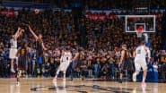 Denver Nuggets Beat Oklahoma City Thunder 121-119 in Game 1 of NBA 2024-25 Western Conference Semi-Finals