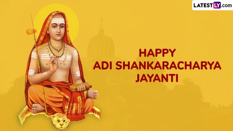 Adi Shankaracharya Jayanti 2025 Wishes: Messages and HD Wallpapers To Celebrate the Auspicious Day