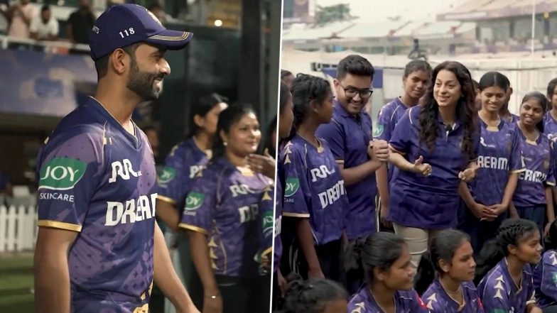 KKR Promotes Women Empowerment Through 'Shahoshi Rani' Initiative; Co-Owner Juhi Chawla and Cricketers Wear Special Training Kits, Have Interactive Sessions With Participants (Watch Video)