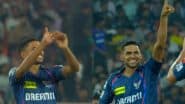 Left-Arm Pacer Akash Singh, With Bandaged Right-Hand, Performs Digvesh Rathi’s ‘Notebook’ Celebration After Dismissing Jos Buttler During GT vs LSG IPL 2025 Match (Watch Video)