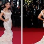 Cannes 2025: Alia Bhatt Makes Striking Appearance in Off-Shoulder Schiaparelli Floral Gown, Fans Hail Bollywood Actress’ Cannes Debut (Pics and Videos)