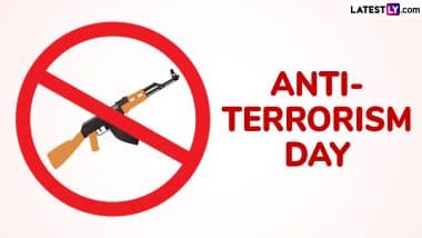 Anti-Terrorism Day 2025 Quotes and Images: Powerful Messages To Raise Awareness and Promote Peace on Rajiv Gandhi Death Anniversary
