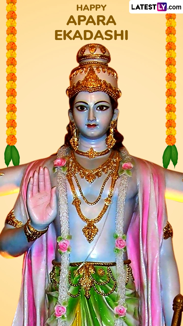Apara Ekadashi 2025 Wishes, Greetings and Lord Vishnu Photos To Celebrate Hindu Festival