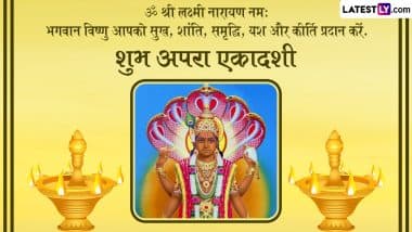 Apara Ekadashi 2025 Wishes in Hindi and HD Wallpapers: Share Images, WhatsApp Status, Facebook Messages, Greetings and SMS With Family and Friends