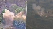 Operation Sindoor: Indian Army Responds to Pakistan Drone Strikes, Conducts Coordinated Fire Assault on Terrorist Launchpads Near LoC, Razing Them to Cinders (Watch Video)