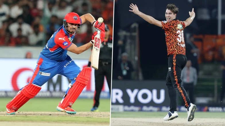 SRH Out of IPL 2025 Play-Off Race; Sunrisers Hyderabad and Delhi Capitals Share Points After Umpires Call-Off IPL 2025 Clash Due to Wet Outfield