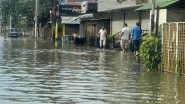 Assam Rains: Severe Waterlogging Witnesses in Parts of Guwahati Amid Heavy Rainfall (See Pics)
