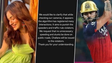 ‘Algorithm Has Registered Many Interactions’… Delhi Police Takes Subtle Dig at Virat Kohli After His Clarification on ‘Liking’ Avneet Kaur’s Pics (See Post)