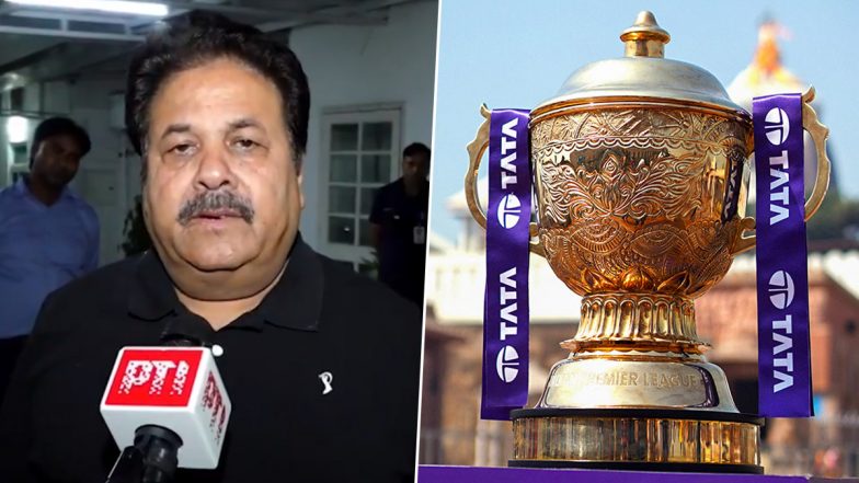 IPL 2025: BCCI Vice-President Rajeev Shukla Provides Update on Resumption of Indian Premier League Season 18 (Watch Video)