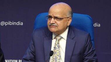 India Becomes World’s Fourth Largest Economy, Overtaking Japan, Says NITI Aayog CEO BVR Subrahmanyam (Watch Video)