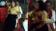 Babban Singh Obscene Video: UP BJP Leader Seen Kissing, Grabbing Orchestra Girl's Breasts in Viral Clip, Alleges Political Conspiracy in Clarification