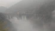 Jammu and Kashmir: Multiple Gates of Baglihar Dam on Chenab River in Ramban Opened Following Heavy Rainfall in the Region (Watch Video)
