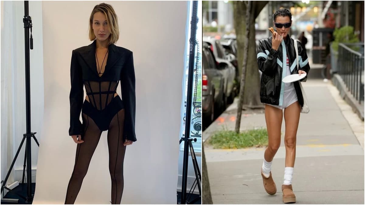 Turned heads in high-cut underwear and oversized outerwear, embracing full fashion-forward boldness. Turned heads in high-cut underwear and oversized outerwear, embracing full fashion-forward boldness.