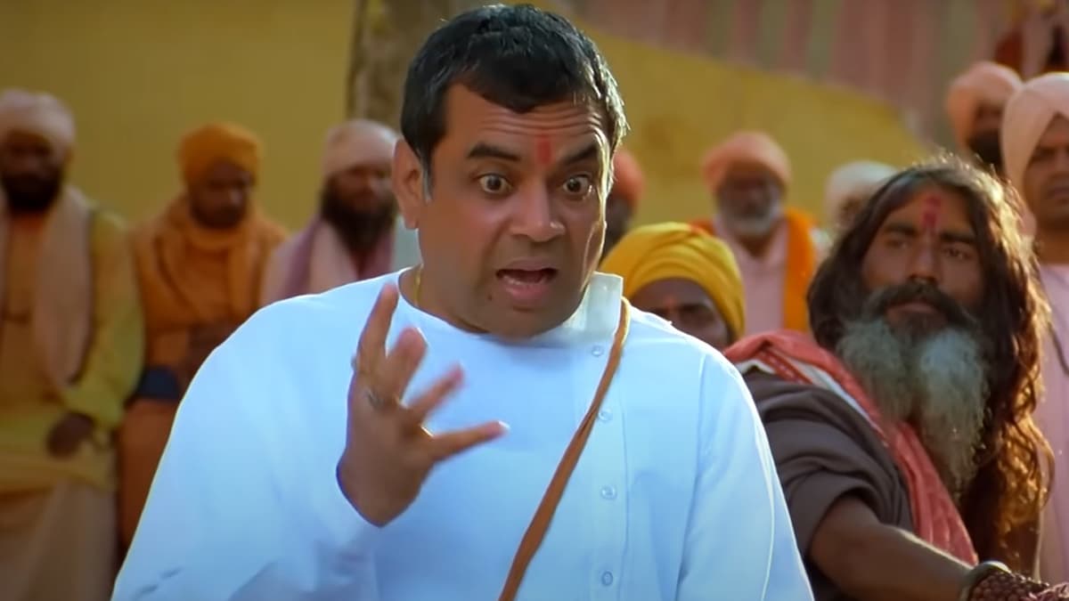 In 'Bhool Bhulaiyaa,' Paresh Rawal played Batuk Shankar Upadhyay, a comically anxious and often fearful member of the royal family. In 'Bhool Bhulaiyaa,' Paresh Rawal played Batuk Shankar Upadhyay, a comically anxious and often fearful member of the royal family.