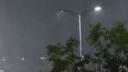 Bhubaneswar Rains: Heavy Rainfall Lashes Several Parts of Odisha's Capital City, Fire Services Cut Uprooted Trees and Clear Road (See Pics and Videos)