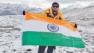 &lsquo;Har Shikhar Par Tiranga&rsquo; Bhukya Yashwanth, Telangana&rsquo;s Mountaineer Scales &lsquo;Phawngpui&rsquo; Mizoram&rsquo;s Highest Peak