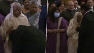 Justice BR Gavai Seeks His Mother's Blessings by Touching Her Feet After Taking Oath As 52nd CJI (Watch Video)