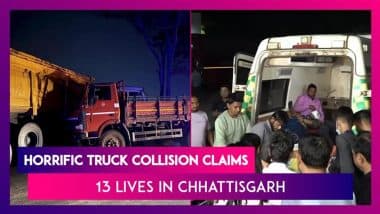 Raipur Road Accident: 13 People, All Woman & Children, Dead After Horrific Truck Collision in Chhattisgarh