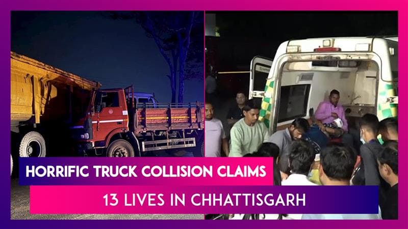 Raipur Road Accident: 13 People, All Woman & Children, Dead After Horrific Truck Collision in Chhattisgarh