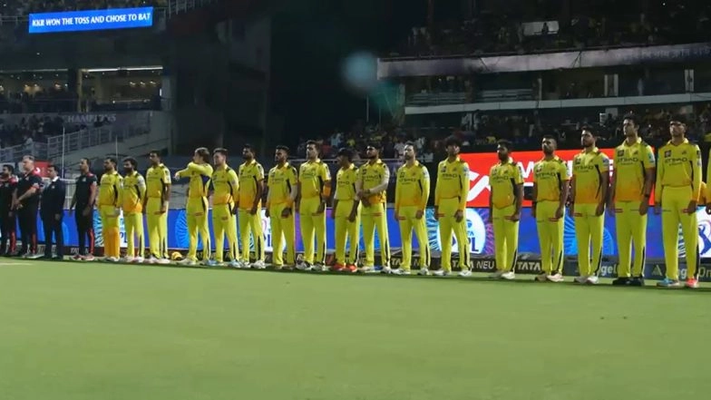 IPL 2025: National Anthem Played In Respect of Indian Armed Forces' Operation Sindoor Ahead of KKR vs CSK Match at Eden Gardens
