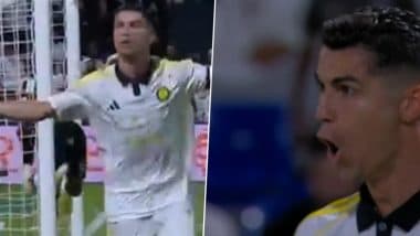 Cristiano Ronaldo Goal Video: Watch Al-Nassr Star Register 936th Career Goal As He Finishes Highest Scorer in Saudi Pro League 2024-25