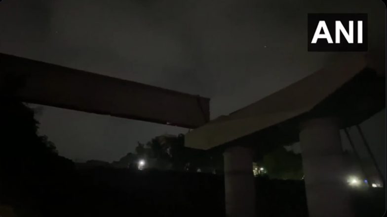 Bridge Collapse in Odisha: 3 Dead as Slab of Under-Construction Bridge Collapses in Cuttack’s Khan Nagar (Watch Video)