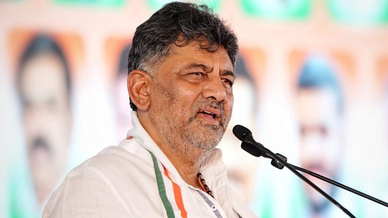DK Shivakumar Swearing-In Ceremony: Congress Leader To Take Oath As Karnataka CM on June 3, Event To Be Simple Affair