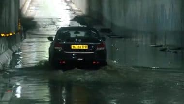 Delhi Rains: Parts of National Capital Face Severe Waterlogging After Heavy Rainfall and Thunderstorm (Watch Videos)