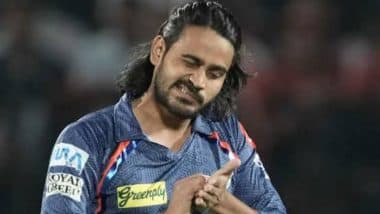Digvesh Rathi Performs Notebook Celebration, Gives Aggressive Send-Off to Abhishek Sharma After Dismissing Him During LSG vs SRH IPL 2025 Match (Watch Video)