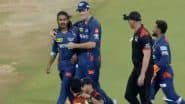 Abhishek Sharma and Digvesh Rathi Engage in Heated Argument, Umpires Separate the Duo During LSG vs SRH IPL 2025 Match