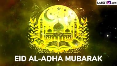 Eid al-Adha 2025 Wishes and Bakrid Mubarak Images: WhatsApp Status, Greetings, HD Wallpapers and SMS To Share on the Islamic Festival of Sacrifice