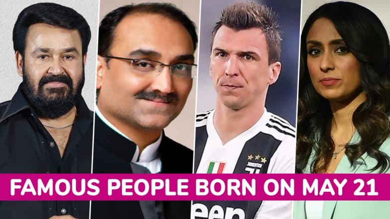 Famous Birthdays on May 21: Mohanlal, Aditya Chopra, Mario Mandžukić and Isa Guha – Know About Celebrities and Influential Figures Born on May 21