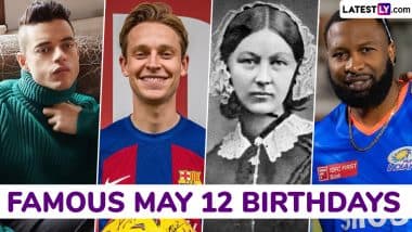 May 12 Celebrity Birthdays: Check List of Famous Personalities Born on May 12