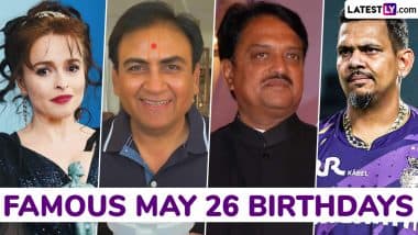 May 26 Celebrity Birthdays: Check List of Famous Personalities Born on May 26