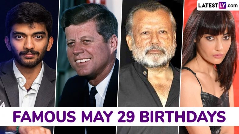 May 29 Celebrity Birthdays: Check List of Famous Personalities Born on May 29
