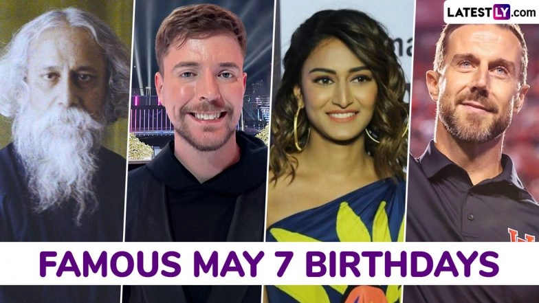 May 7 Celebrity Birthdays: Check List of Famous Personalities Born on May 7