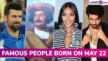 Famous Birthdays on May 22: Novak Djokovic, Raja Ram Mohan Roy, Naomi Campbell and Utkarsh Sharma – Know About Celebrities and Influential Figures Born on May 22