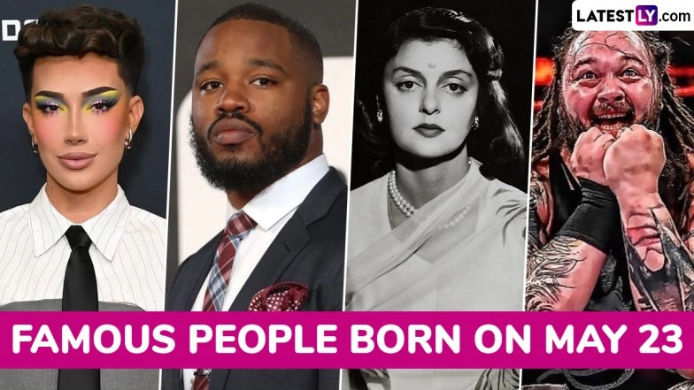 Famous Birthdays on May 23: James Charles, Ryan Coogler, Gayatri Devi and Bray Wyatt &ndash; Know About Celebrities and Influential Figures Born on May 23