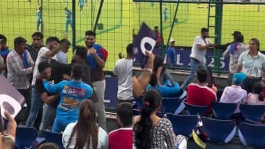 Fight Breaks Out Between Spectators at Delhi's Arun Jaitley Stadium Before DC vs GT IPL 2025 Match, Video Goes Viral