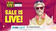 Flipkart SASA LELE Sale 2025 Live Now: Samsung Galaxy S24, iPhone 13, Samsung Galaxy S24 FE and Other Devices Available at Discounted Rates; Check Prices, Deals