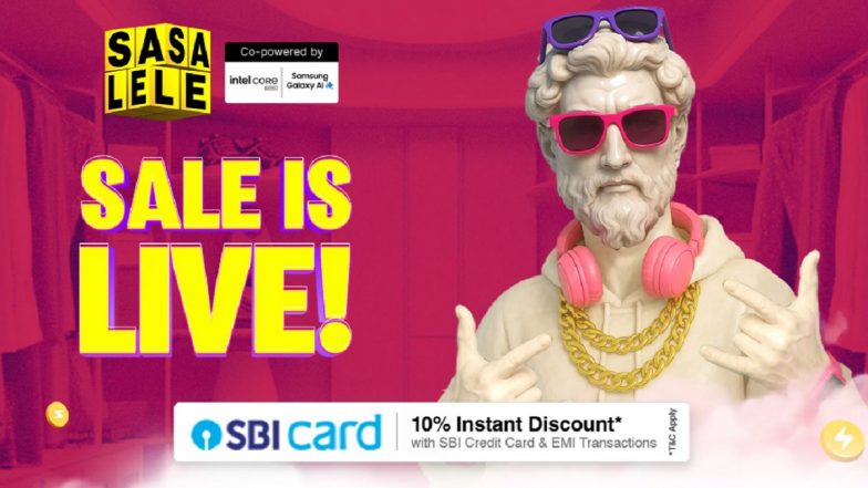 Flipkart SASA LELE Sale 2025 Live Now: Samsung Galaxy S24, iPhone 13, Samsung Galaxy S24 FE and Other Devices Available at Discounted Rates; Check Prices, Deals