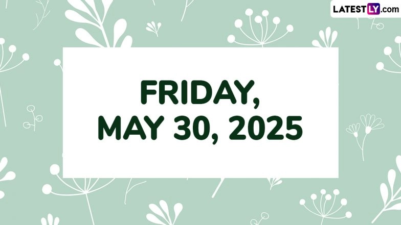 May 30, 2025 Festivals, Holidays and Events: Today Special Day Includes Hindi Journalism Day, World MS Day and More