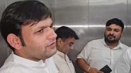 Haryana Minister Gaurav Gautam Gets Trapped for Around 5 Minutes After VIP Lift at State Secretariat Malfunctions in Chandigarh, Video Surfaces