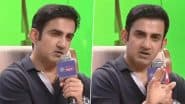 Gautam Gambhir Slams Commentators For Being Unhappy Over His Appointment As Team India Head Coach, Calls Them Out In Talk Show (Watch Video)
