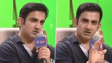 Gautam Gambhir Slams Commentators For Being Unhappy Over His Appointment As Team India Head Coach, Calls Them Out In Talk Show (Watch Video)