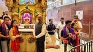 Team India Head Coach Gautam Gambhir and Wife Natasha Jain Offer Prayers at Mumbai’s Siddhivinayak Temple (Watch Video)