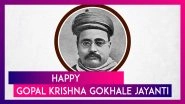 Gopal Krishna Gokhale Jayanti 2025 Wishes, Messages & Greetings To Honour the Social Reformer