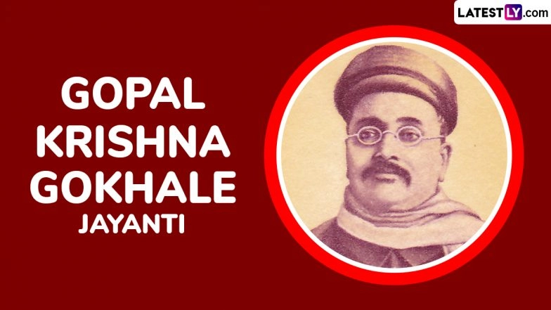When Is Gopal Krishna Gokhale Jayanti 2025? Here’s What You Should Know About the Day That Honours the Birth Anniversary of the Freedom Fighter & Social Reformer