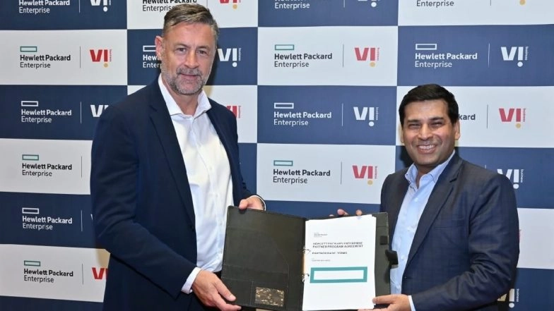 Vodafone Idea Partners With HPE To Deliver Next-Gen Managed Services for Indian Enterprises, Offer End-to-End Solutions